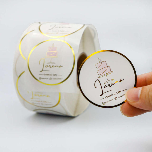 Transparentes PE -Label