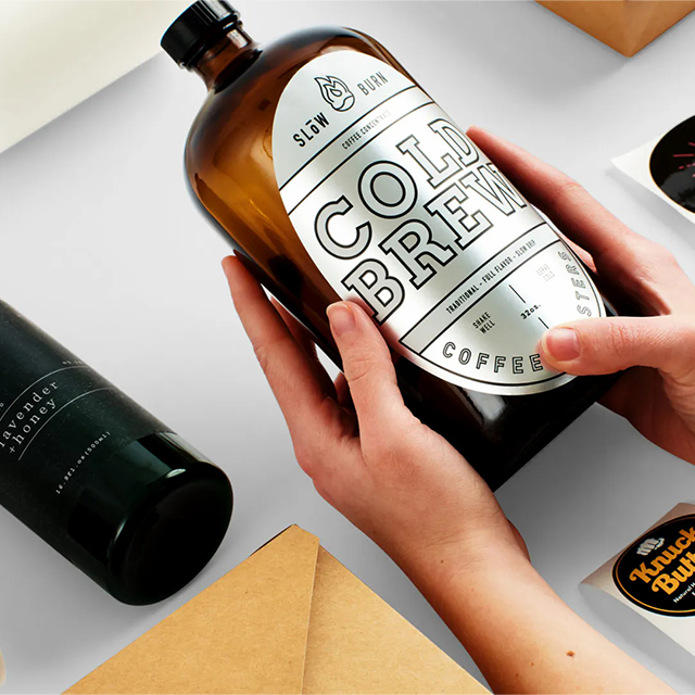 Helles Silberetikett 