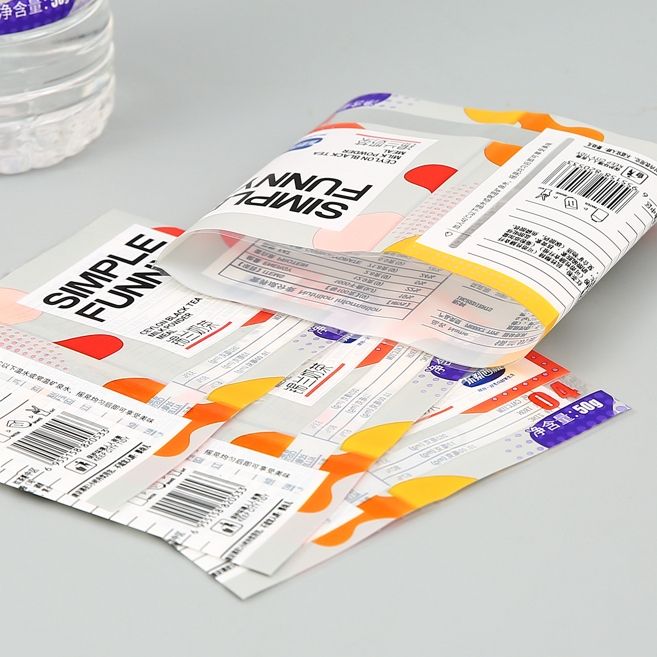 PVC -Filmlabel