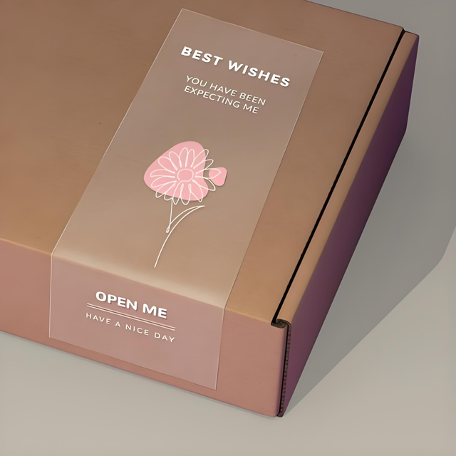  Transparentes PVC -Etikett 